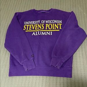 Jansport Purple Alumni Sweatshirt